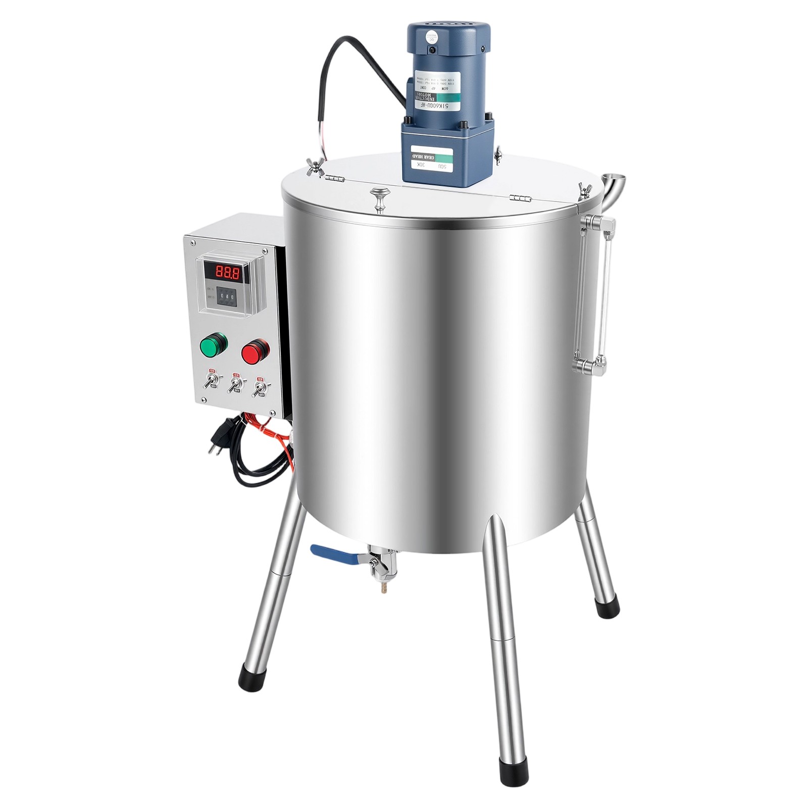 Liquid Filling Machine Bottle Filler Heating Mixing Filling Machine 30L/8gal