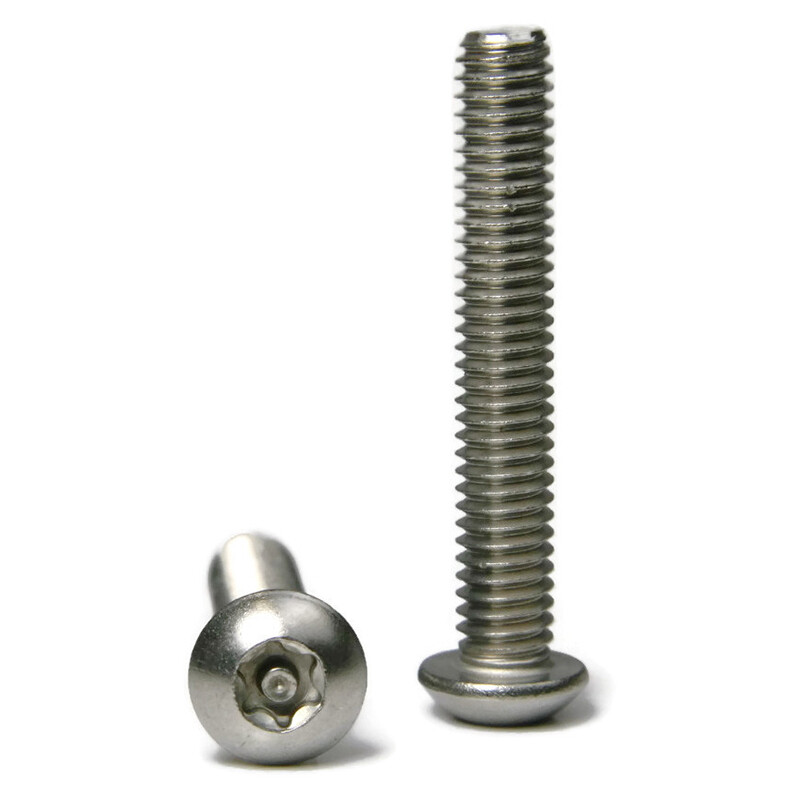1/4″-20 Torx Button Head Star Machine Screws Stainless Steel Security Screw