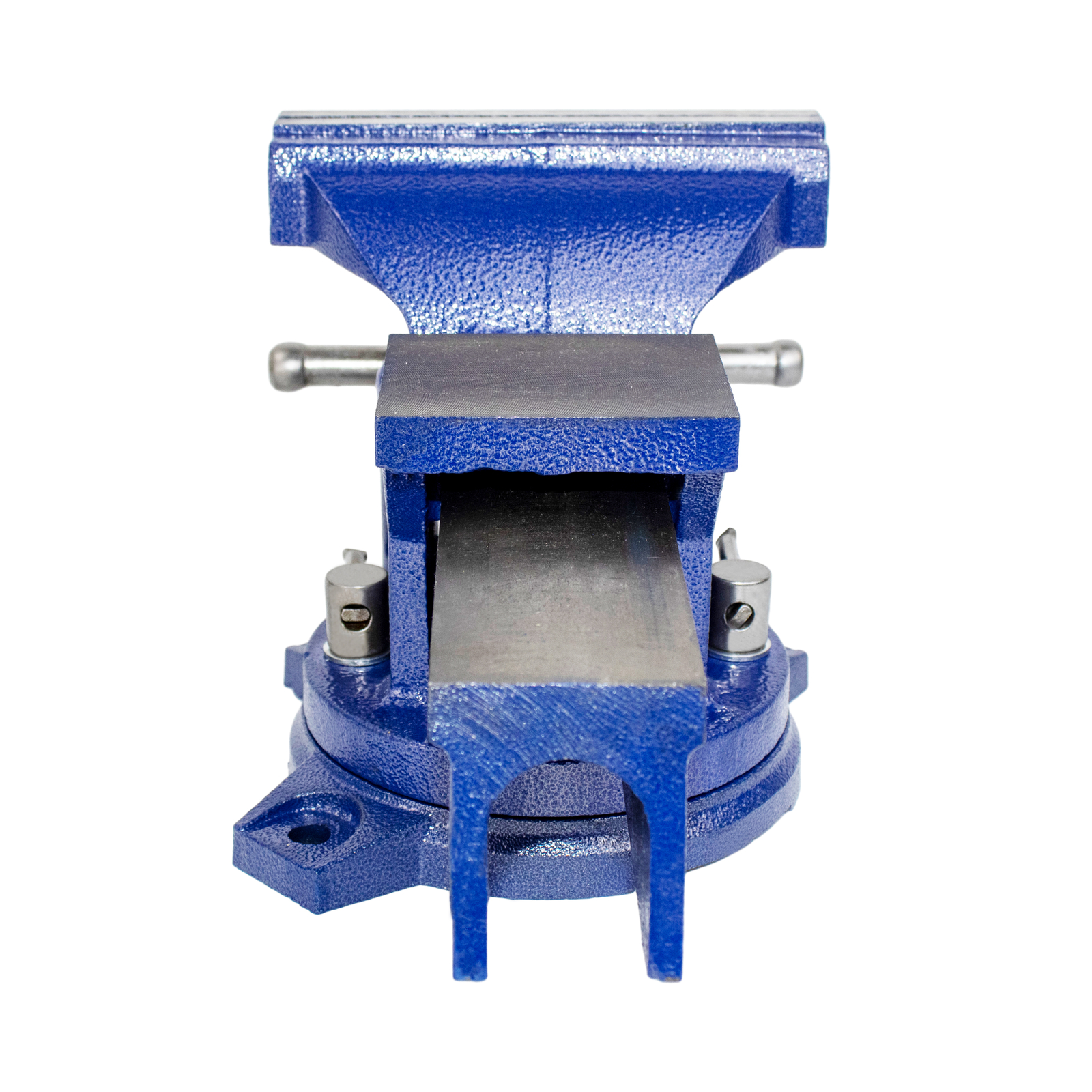 HFS(R) 4″ Heavy Duty Bench Vise – 360 Swivel Base With Lock