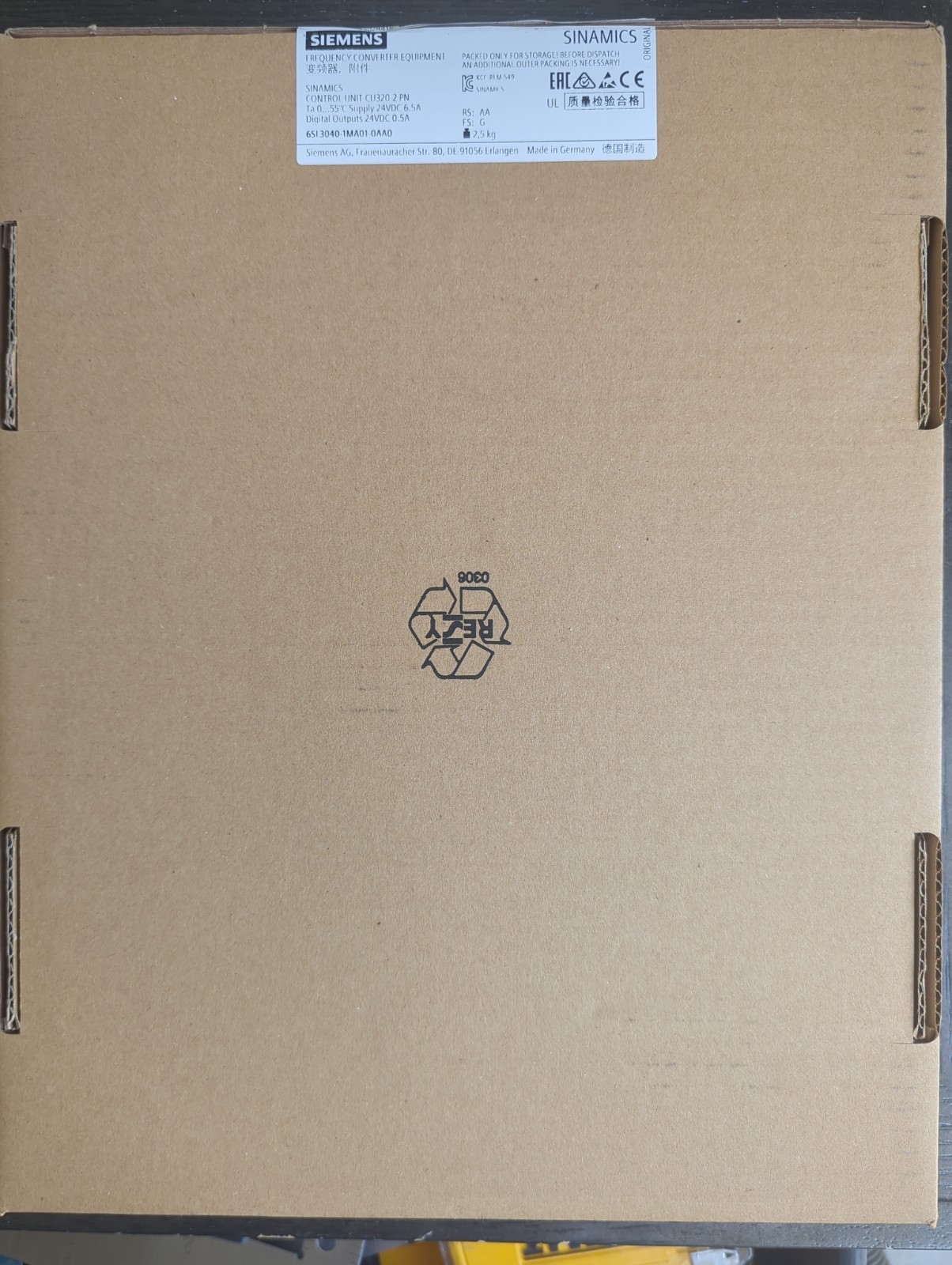 Siemens 6SL30401MA010AA0 CU Unit
