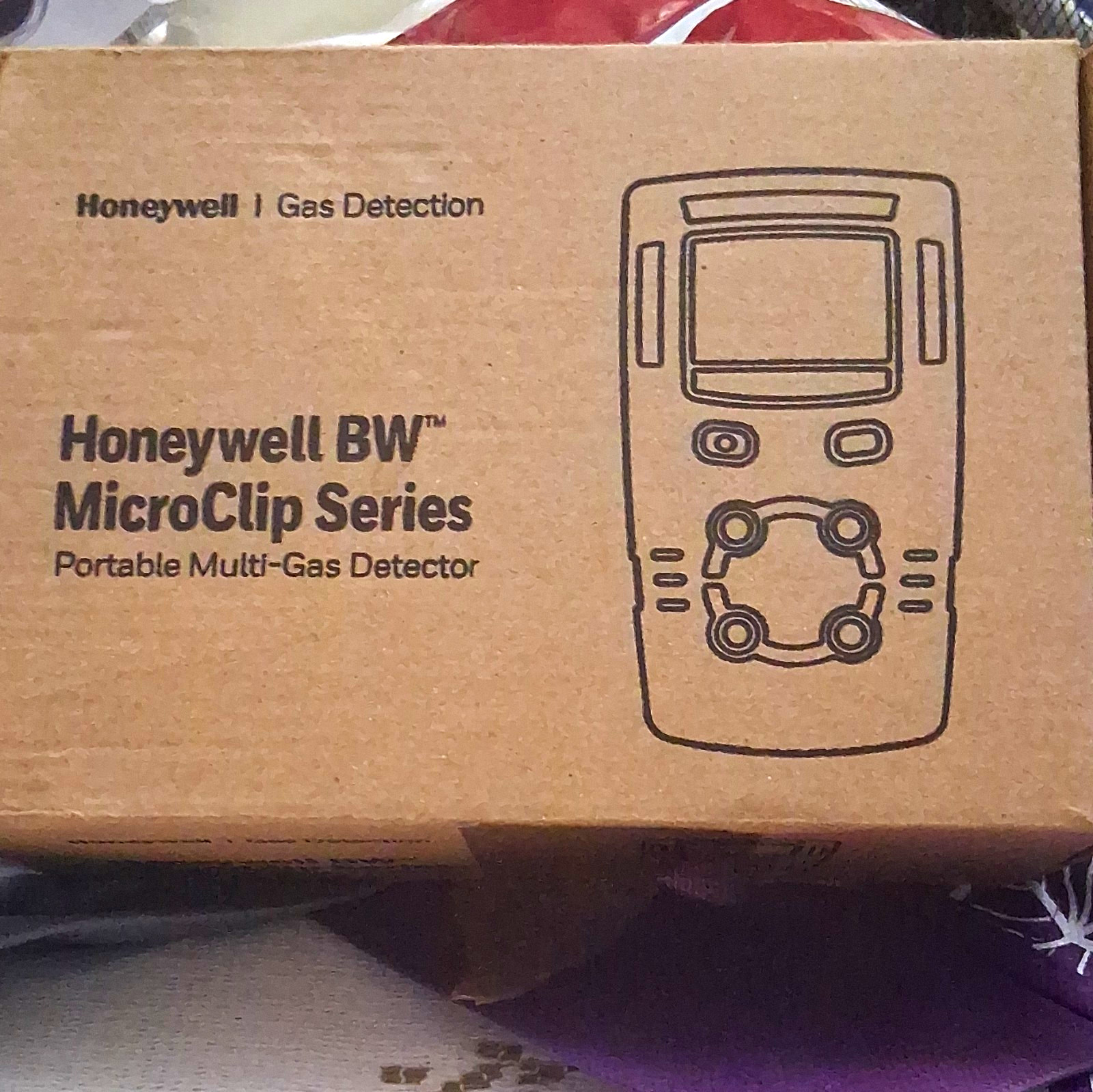Honeywell BW MicroClip Series Portable Multi-Gas Detector KA425-0053444