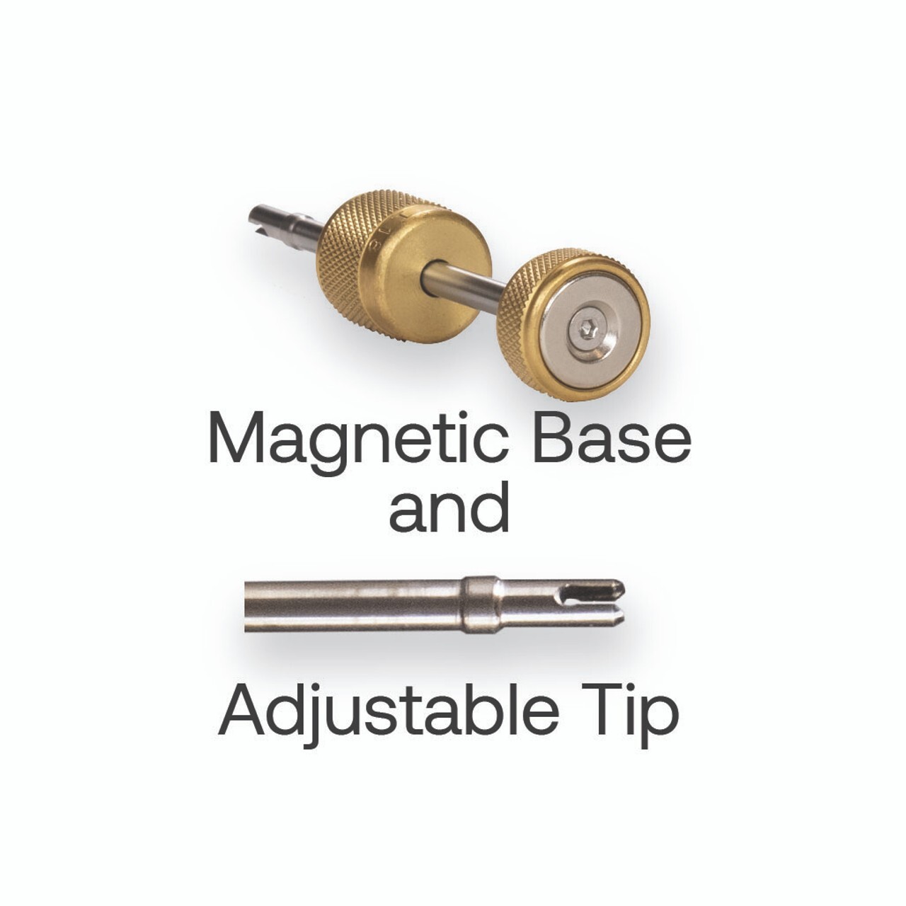 Appion MGAVCT 1/4 Inch MegaFlow Vacuum-Rated Valve Core Removal Tool