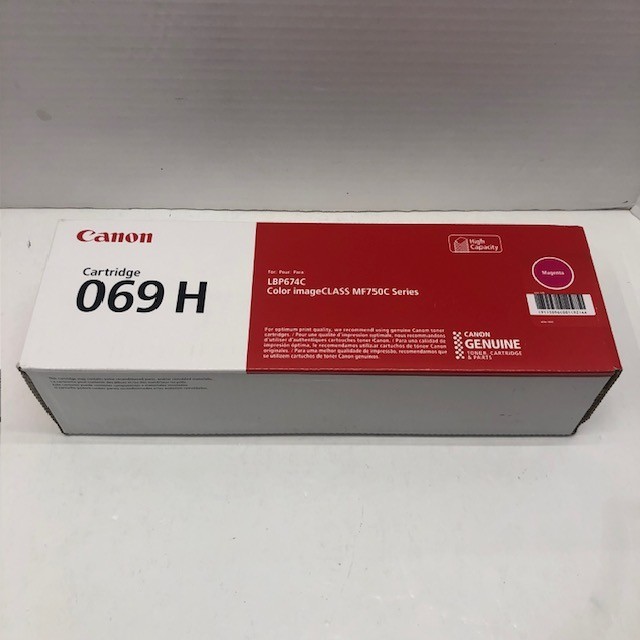 Canon 069H Magenta Original Toner Cartridge High Capacity Genuine – NEW!