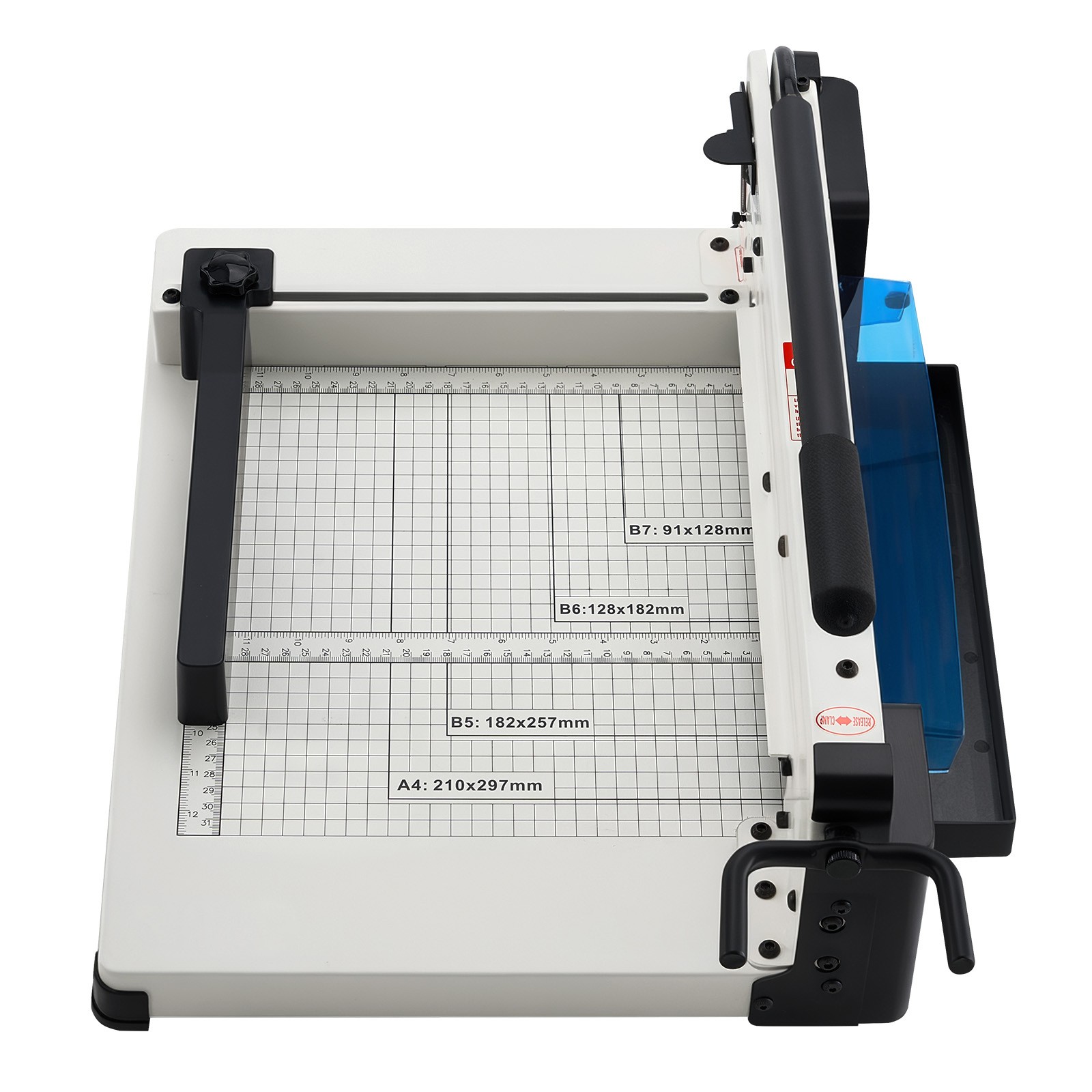 Uimoso Paper Cutter 12″A4 Guillotine Paper Trimmer 400 Sheet Capacity Metal Base