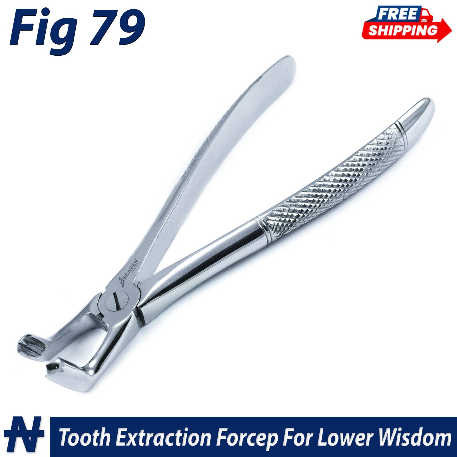 Dental Tooth Extracting Forceps Fig 79 Lower Molar Wisdom Extraction Instruments