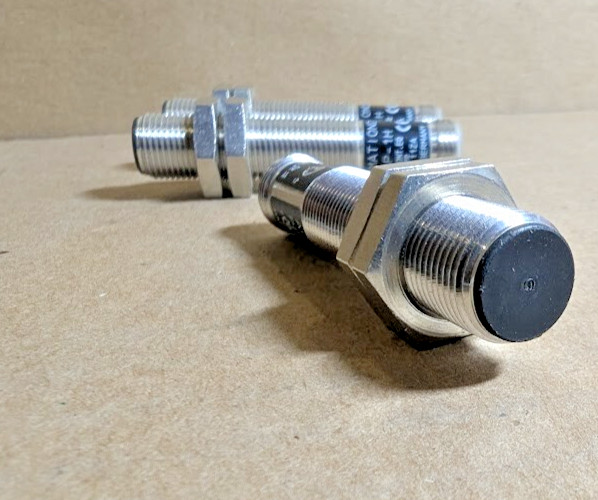 AutomationDirect PBM-AP-1H Inductive Proximity Sensor, 12mm, 1NO, PNP, 24V (New)