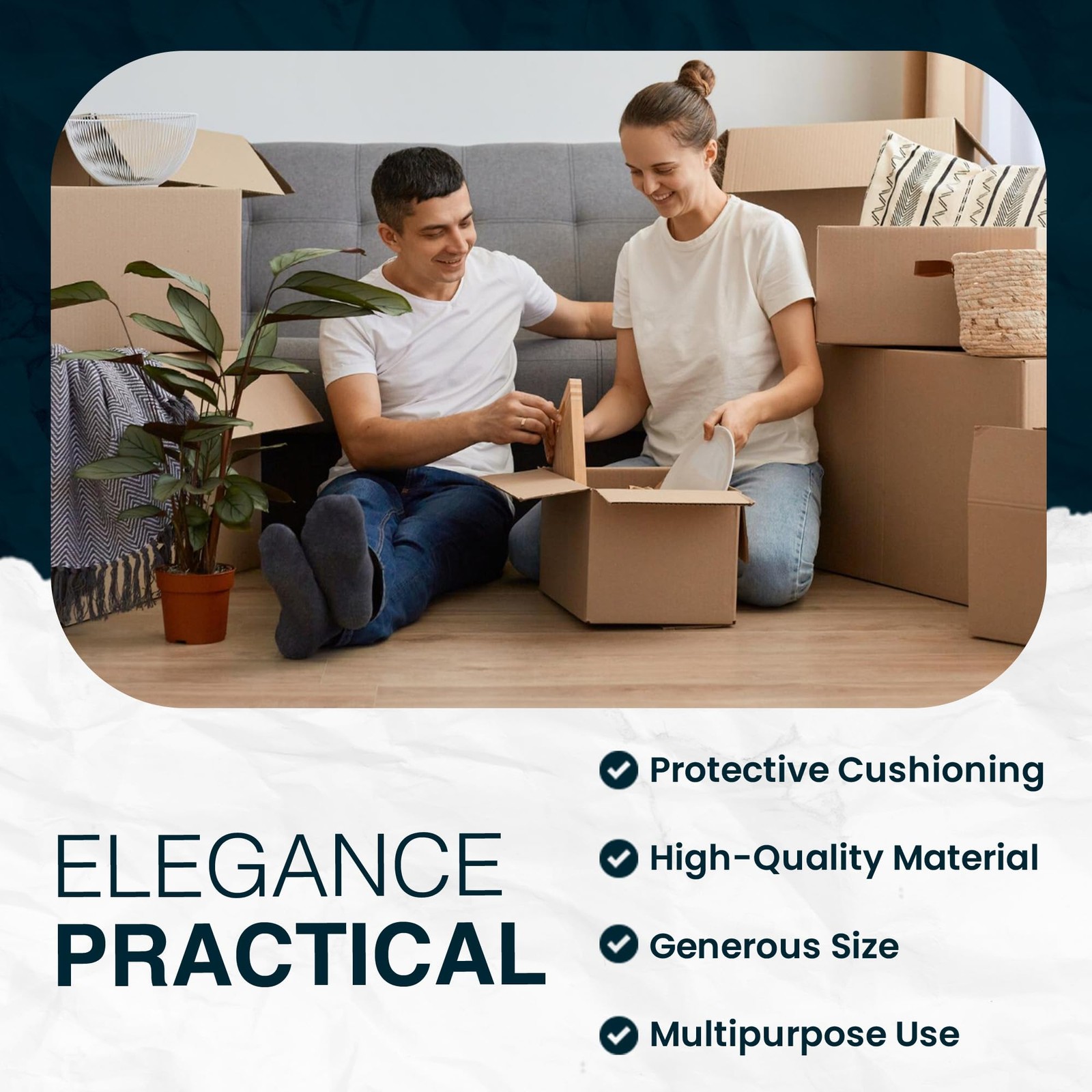 Packing Paper Sheets 320 Count 27×17 10lb Moving Shipping Supplies