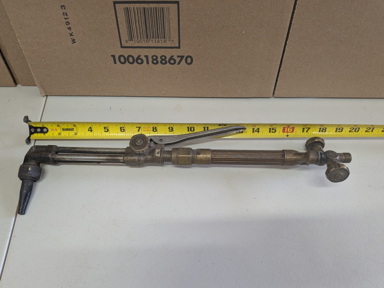 Victor Uniweld Esab WH-360 Cutting/Welding Torch Handle Head Oxy CA350 Works