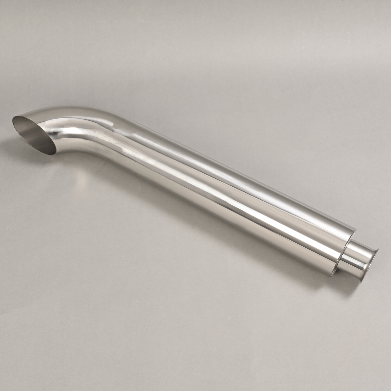 Polishing Exhaust Stack Pipe w/ Bend 304 SS For John Deere 3010 3020 4010 4020