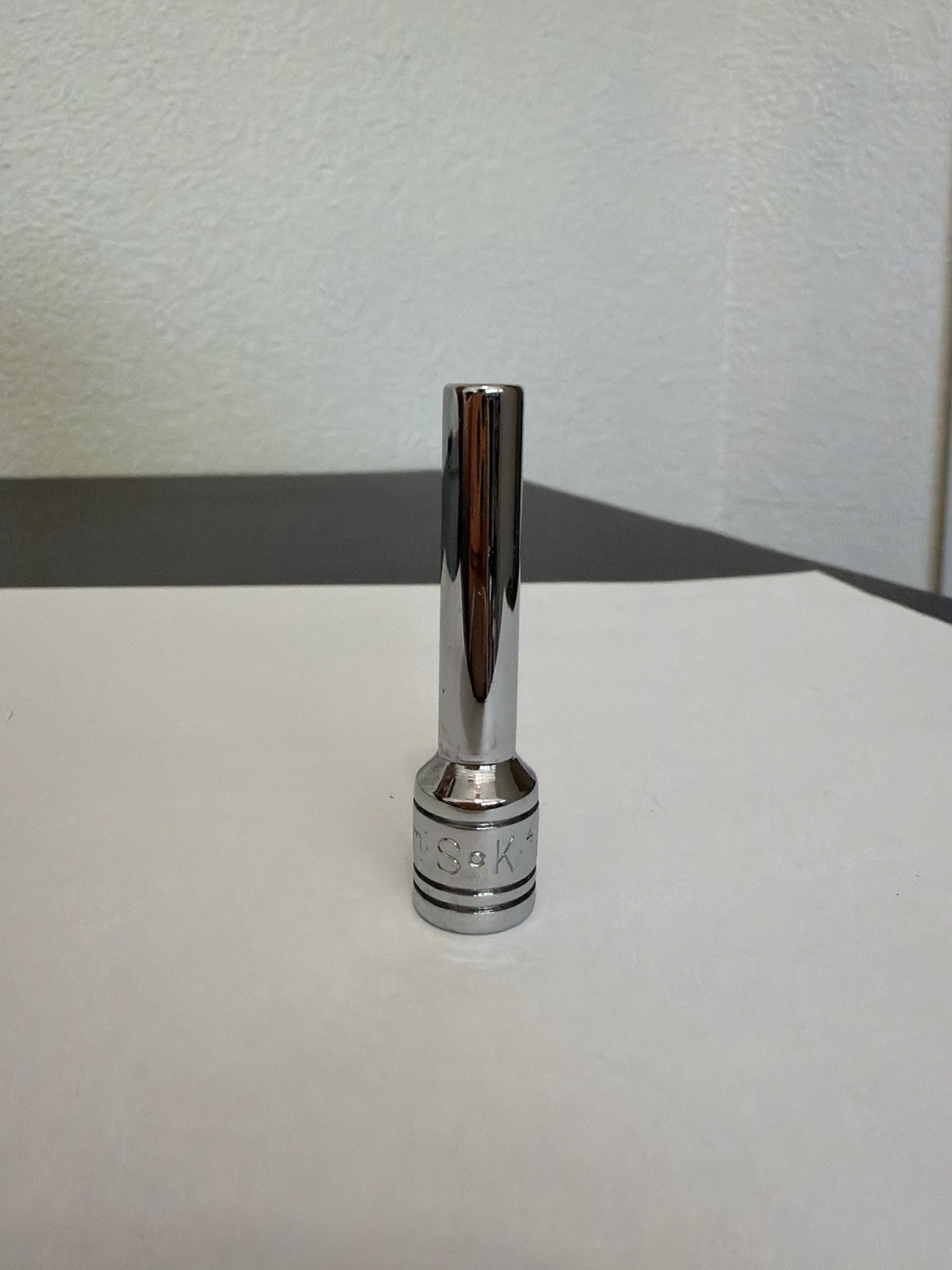 SK Tools 4.5 Mm 1/4 In. Drive 6-Point Metric Deep Chrome Socket (41698)