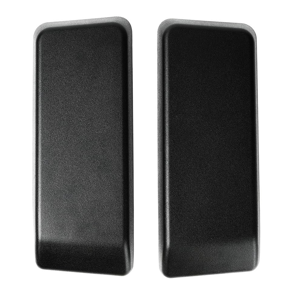 1 Pair Arm Pads Caps Replacement Haworth Very Office Chair Adjustable 4D Black
