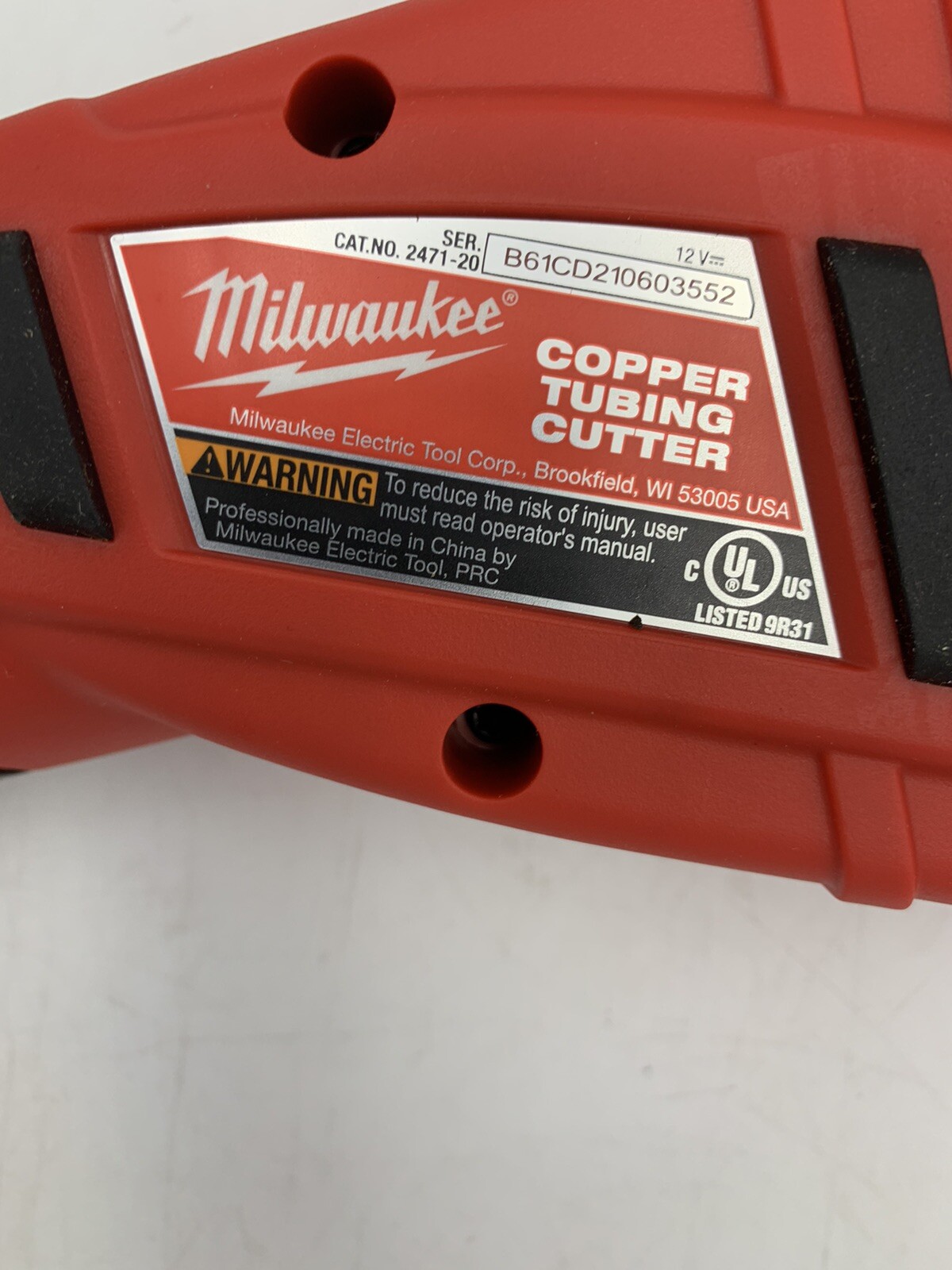Milwaukee 2471-20 M12 12V Copper Tubing Cutter – Bare Tool🇱🇷🇱🇷