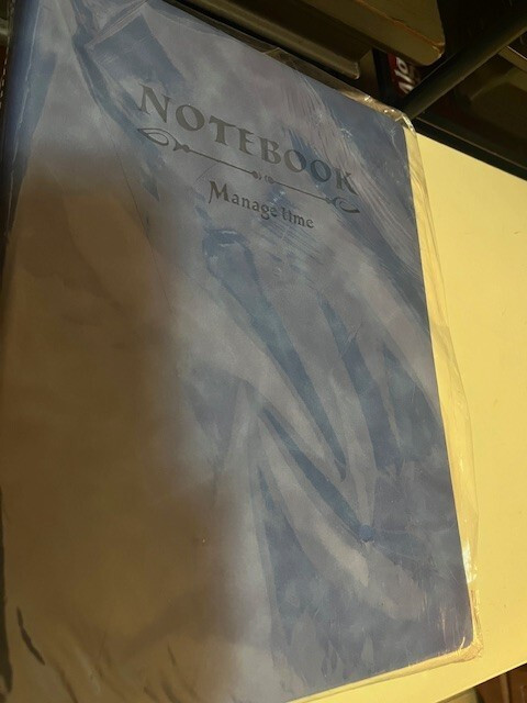 1pc, A4 Super Large Notebook, 180 Sheets/360 Pages, High-Quality Journal Blue