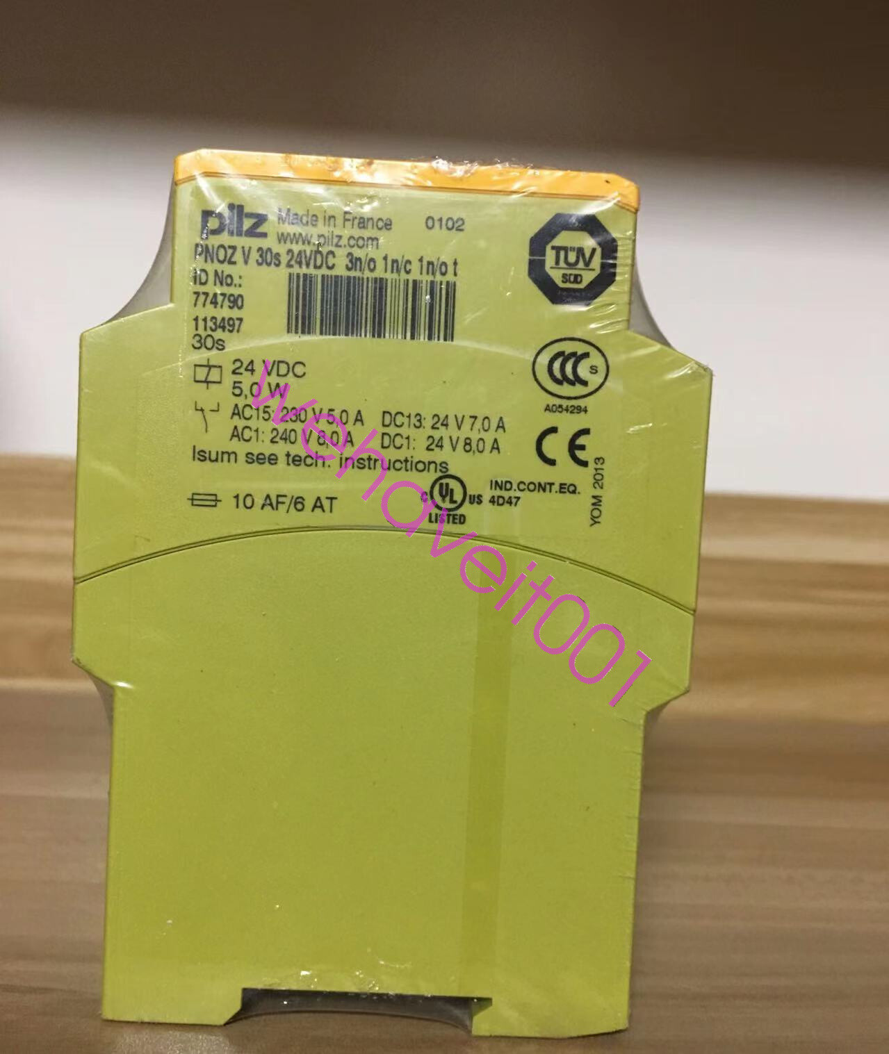 PILZ 774790 PNOZ V 30s 24VDC 3n/o safety relay Brand New Expedited Shipping #A