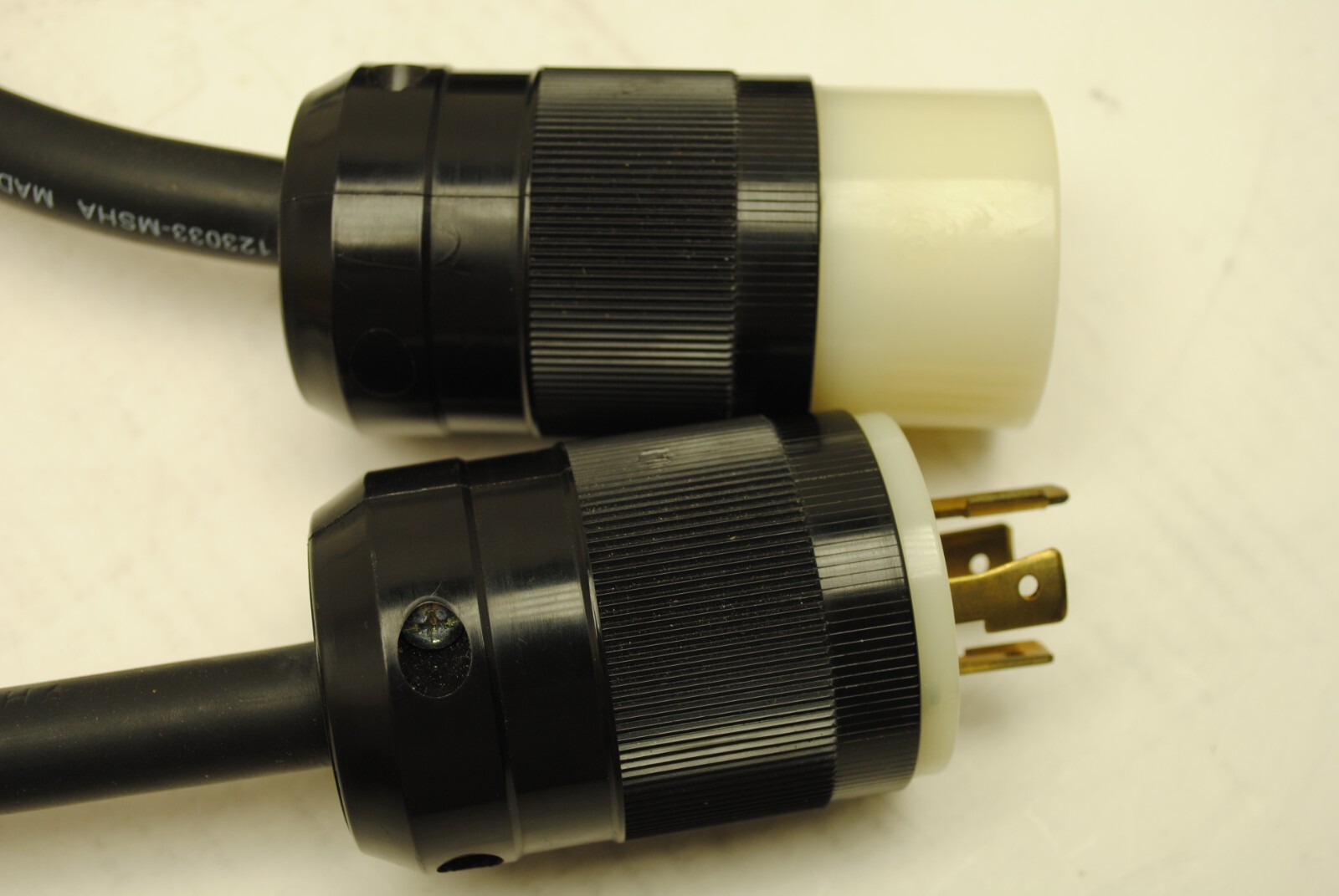 20 Ft Portable Generator Cord 20-Amp 125/250V NEMA L14-20 Locking Plug & Conn
