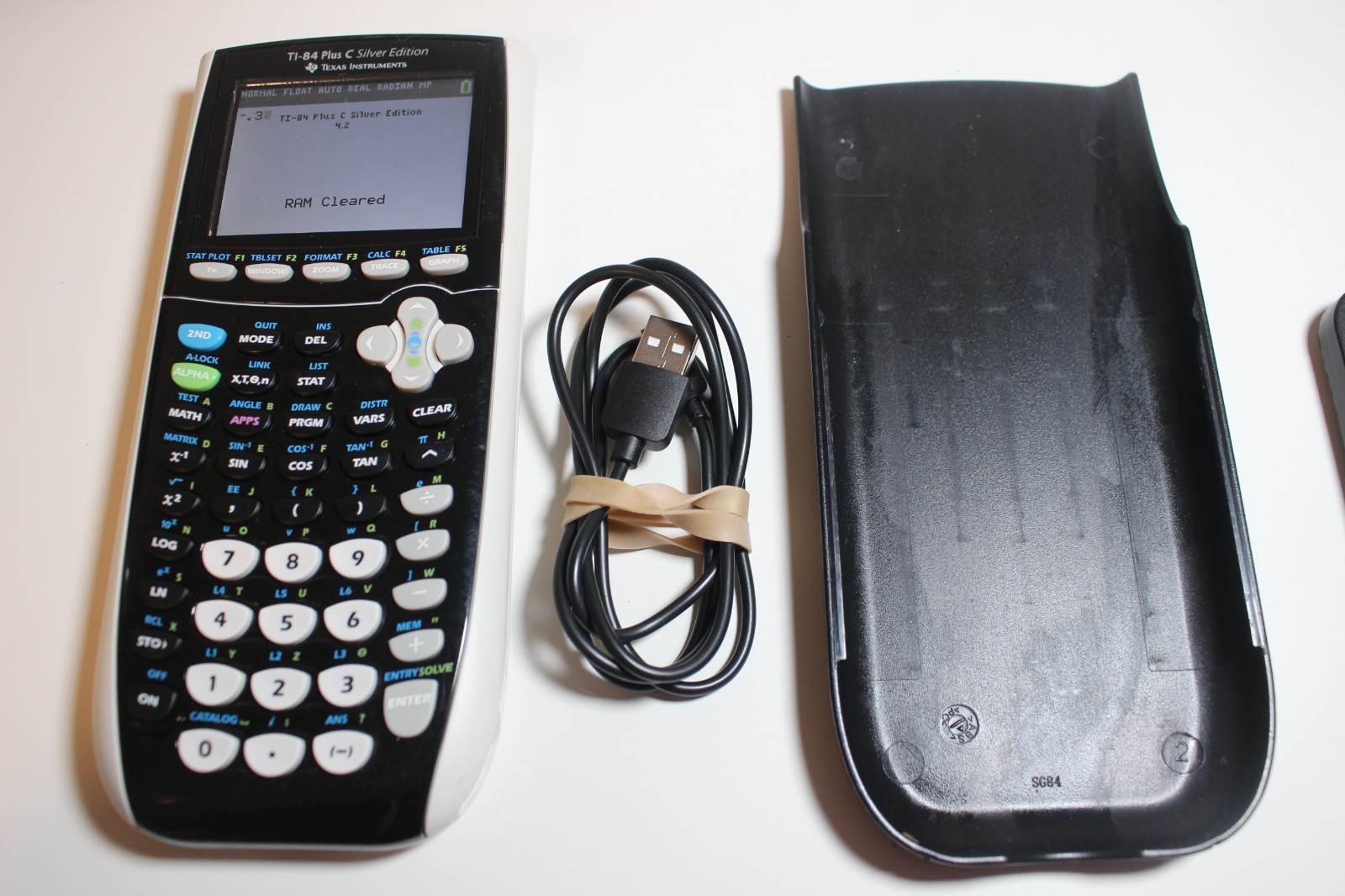 Texas Instruments TI-84 Plus C Silver Edition Graphing Calculator – Working