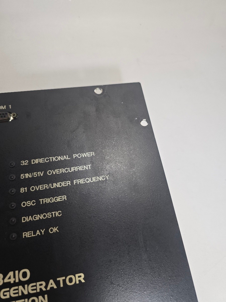 Beckwith Electric M-3410 Intertie Generator Protection Relay Front