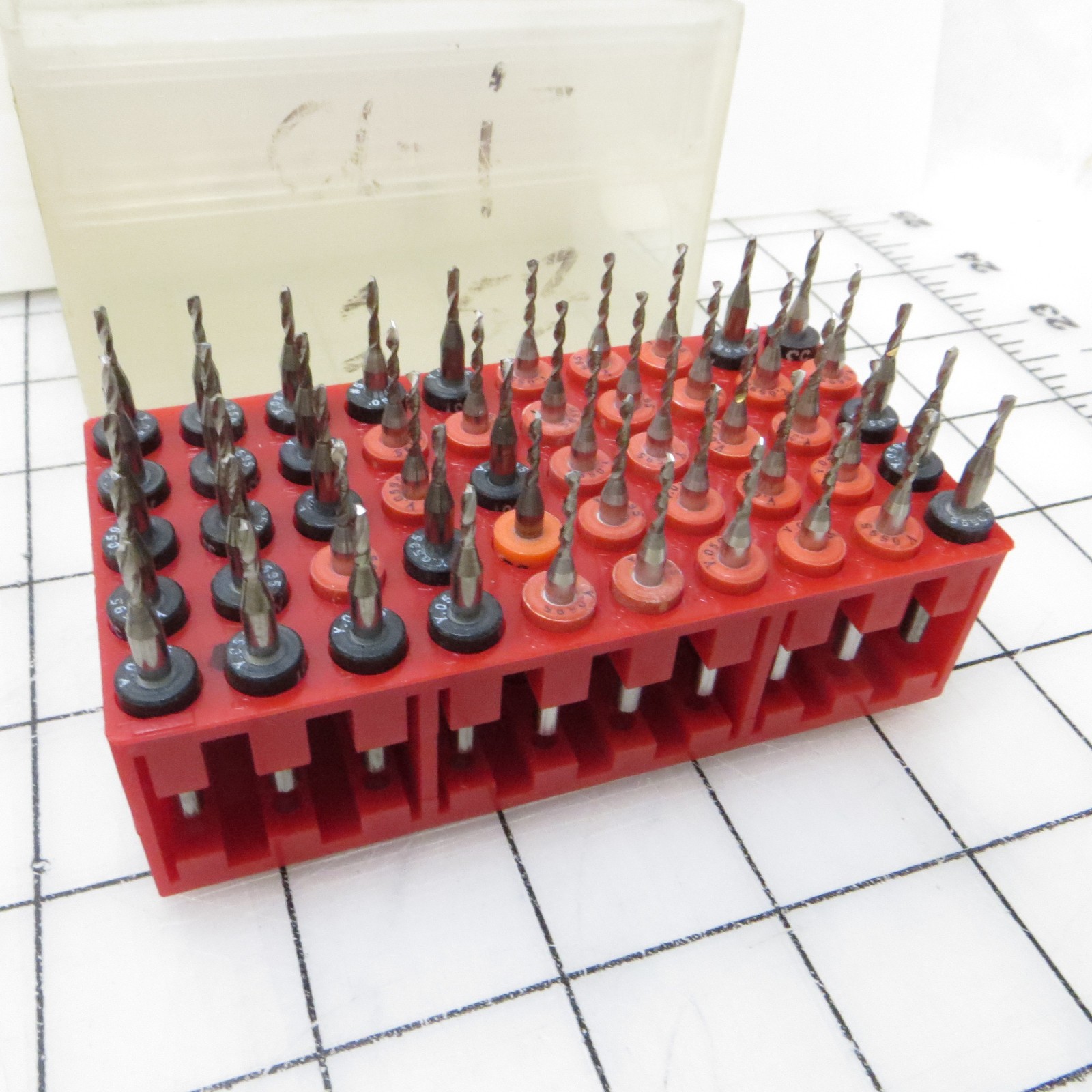 1/8″ Shank Precision PCB CNC Drill / Router Bits Mixed Lot of 560 Thicker Gauges