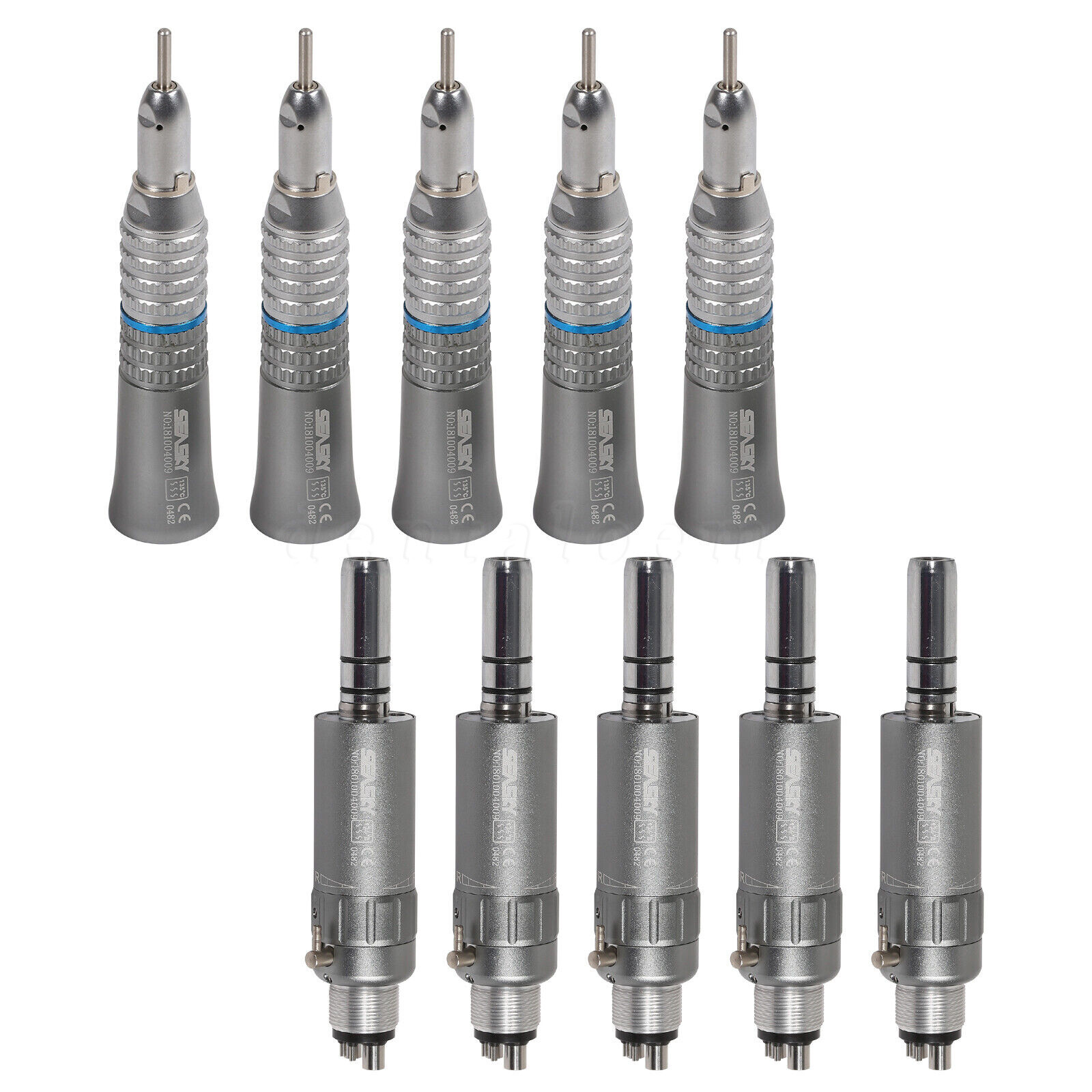 Dental Straight Handpiece Nosecone & Air Motor 4H fit NSK Low Slow Speed YP4 Jm