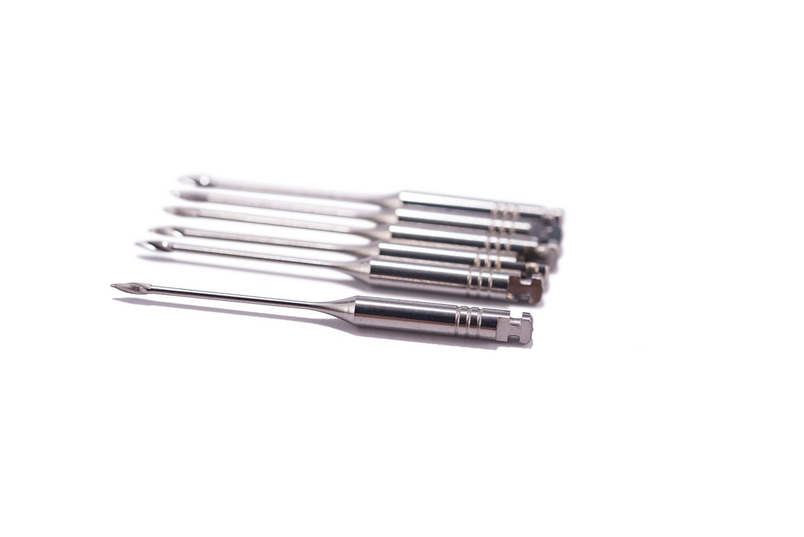 10PKs Dental Endo Peeso Reamers/Glidden Gates Spiral Burs Root Canal 1#-6# files