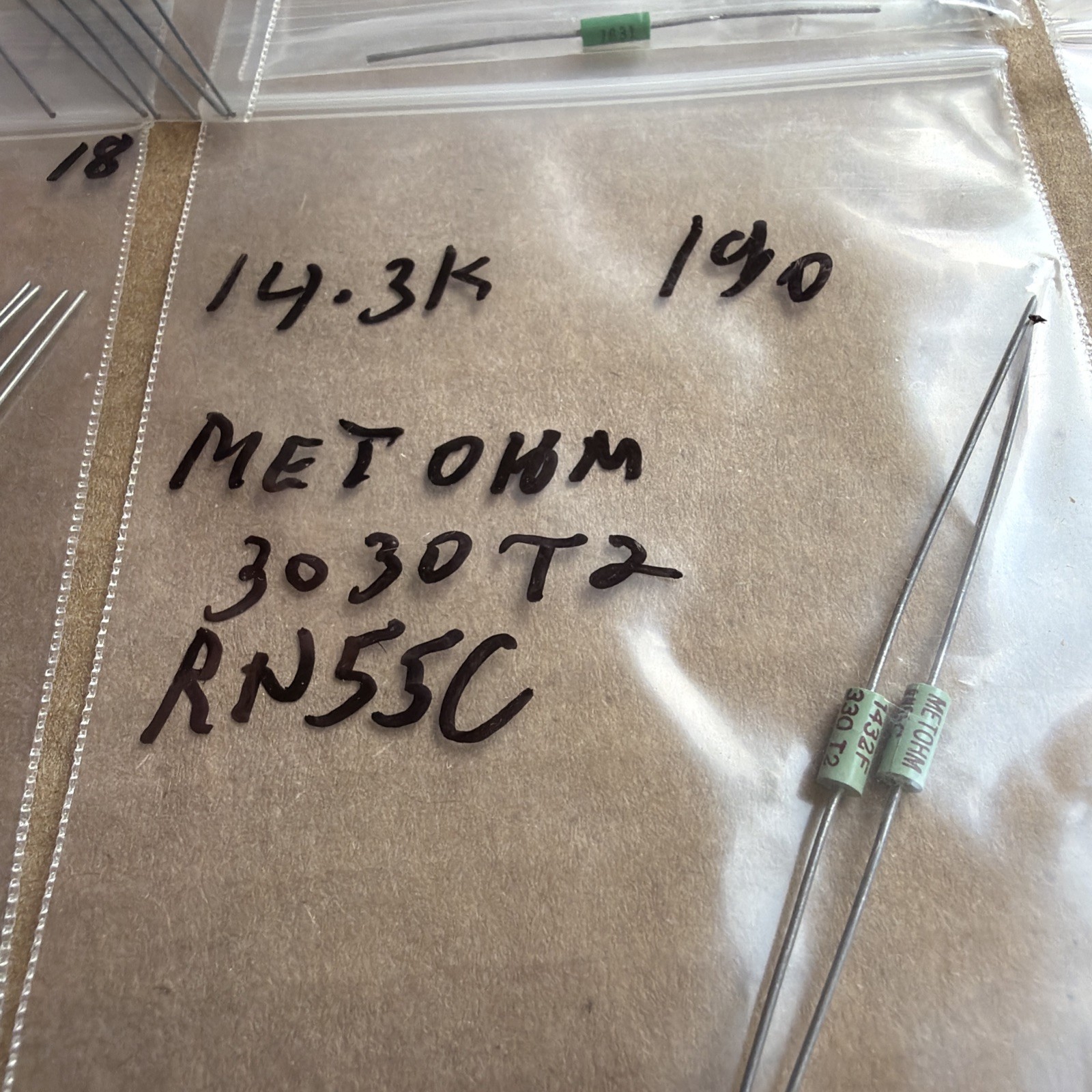 150pc Group Lot Of RESISTORS Dale & Other Mfg Look At Pictures New & Used #7