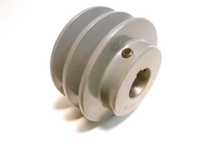 3″ Double V Belt Pulley fits A and 4L Belt 3.05″ dia, all bore sizes a71