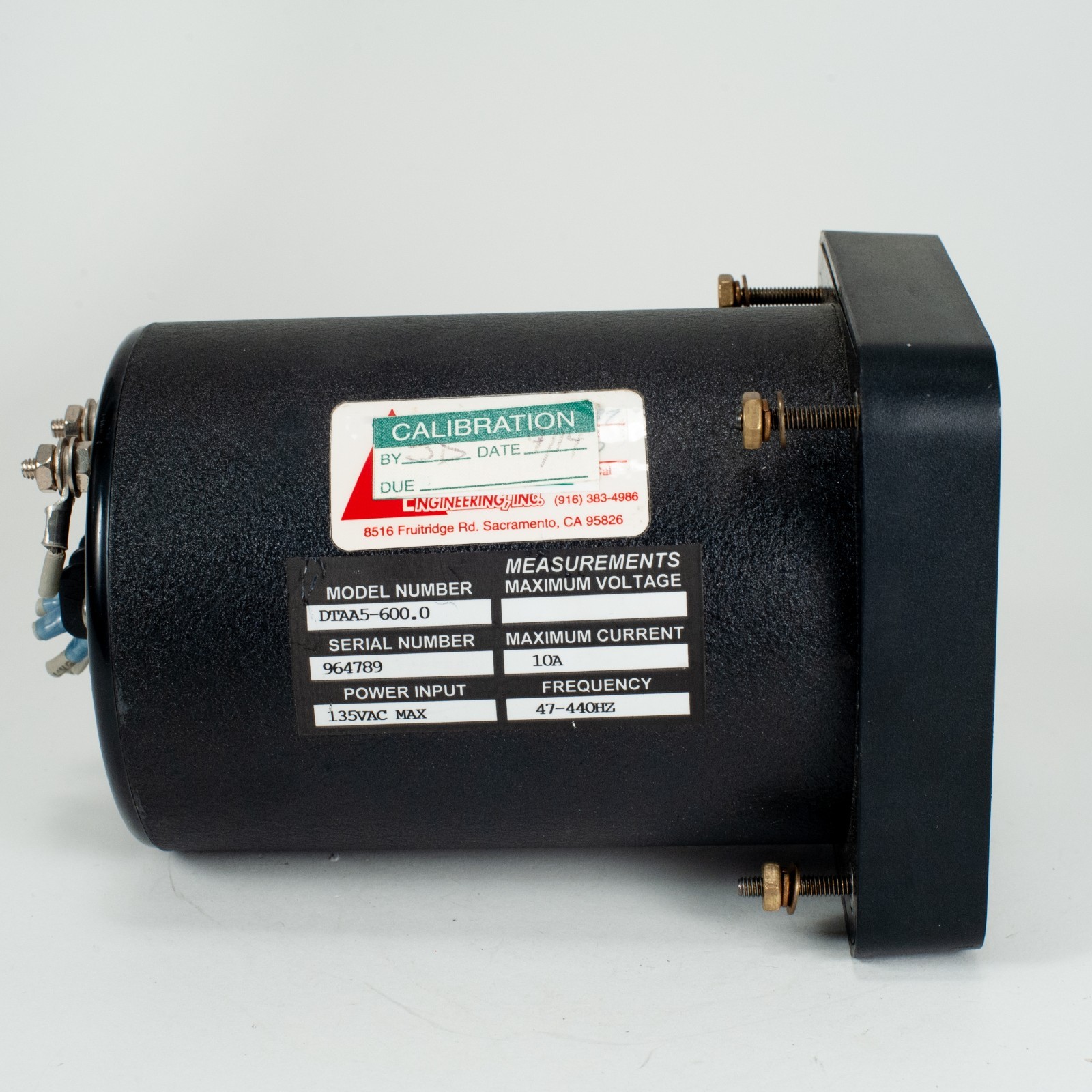 Electro Industries / Gauge Tech DTAA5-600.0 Electric Power Meter