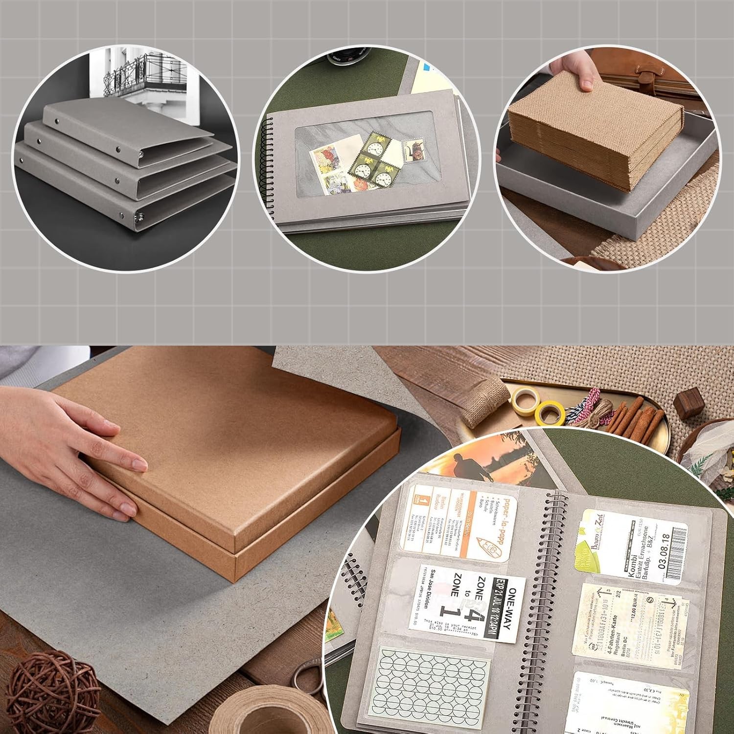 20 Pcs Book Board, Binder Board, Cover Board, Heavy Duty Chipboard for Book