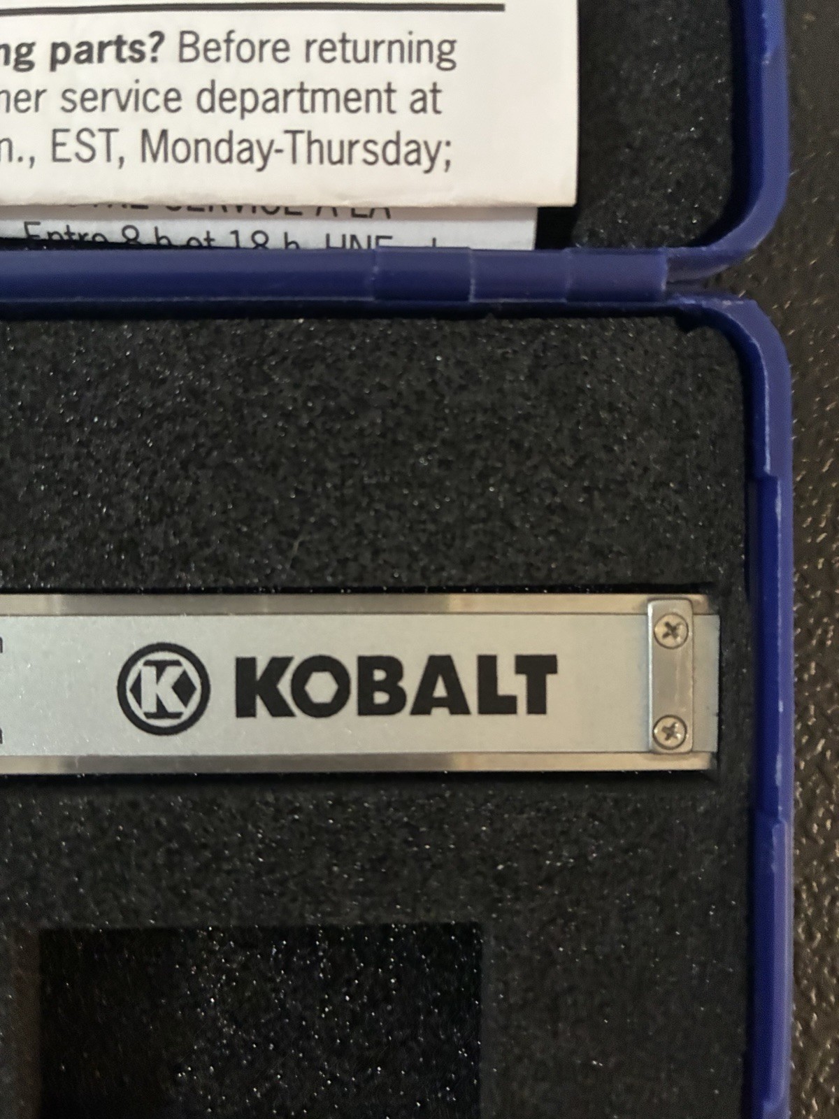 Kobalt 6 in Digital Caliper 0.0005 in Resolution Electronic Display MPN 53247
