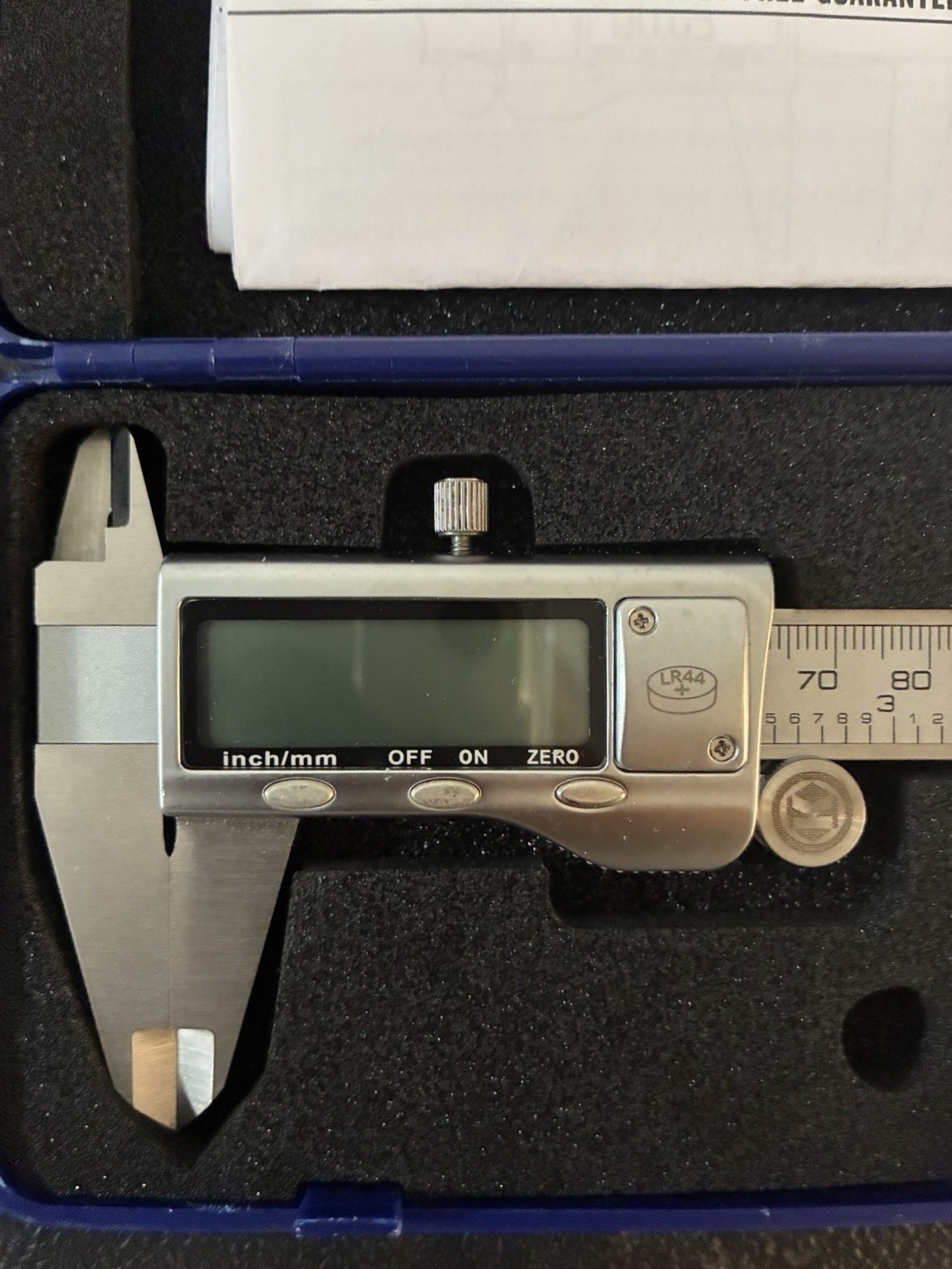 Kobalt 6 in Digital Caliper 0.0005 in Resolution Electronic Display MPN 53247