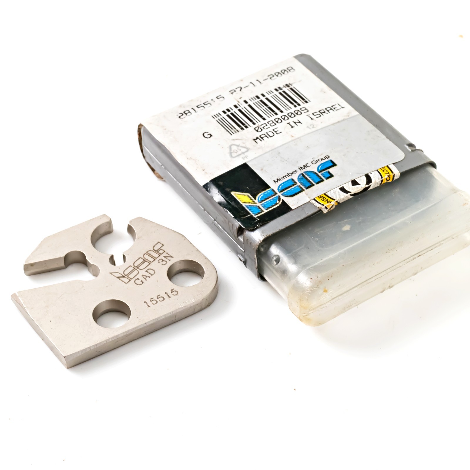 NEW ISCAR GAD 3N GROOVING / PARTING INDEXABLE BLADE. ISRAEL MADE