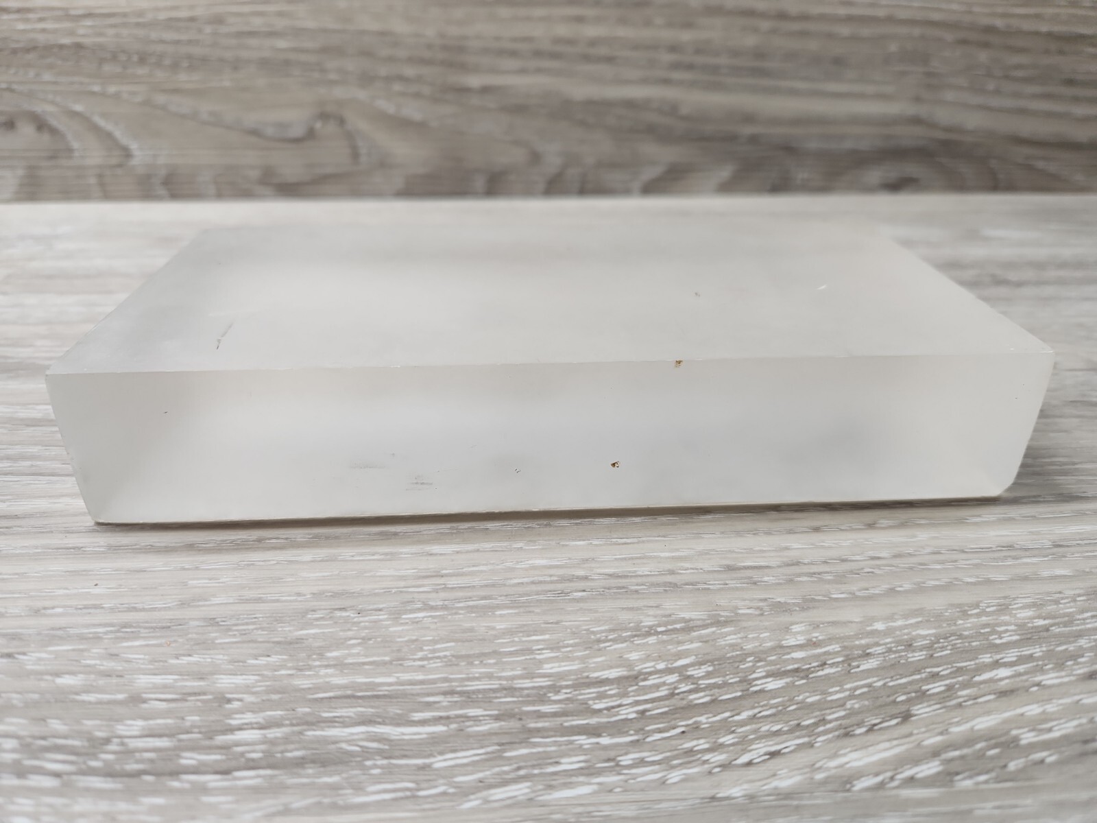 Plastic Block stock for machining projects ( Unknow Material) 7.5×3.5by 1‐3/8 “
