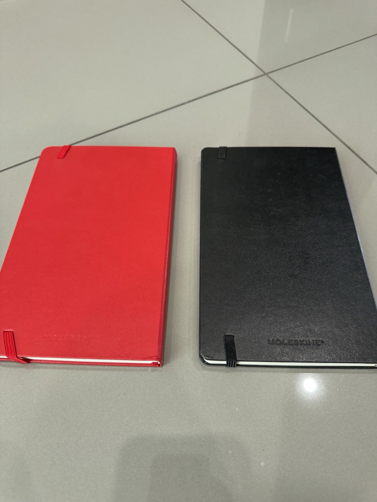 New Moleskine Red And Black Journals Notebook LOT OF 2