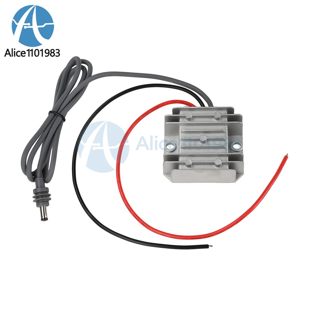 DC 12V24V to DC 30V 3.5A Power Cord Converter Boost Conversion Module Waterproof