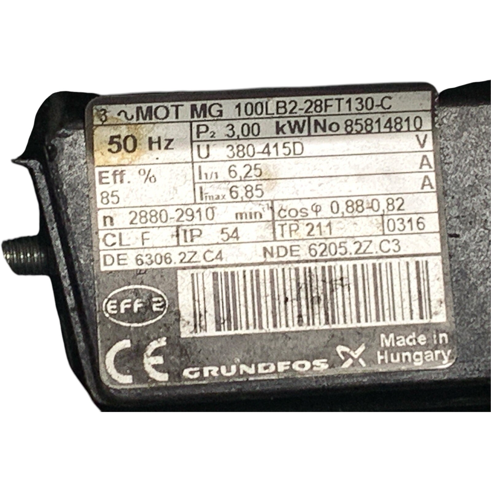 Grundfos CRK4-220/16 AWA-AUUV Submersible Pump