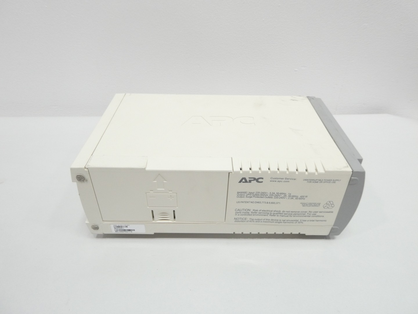 Apc BK650EI Battery Backup 400w 220-240v-ac 220-240v-ac