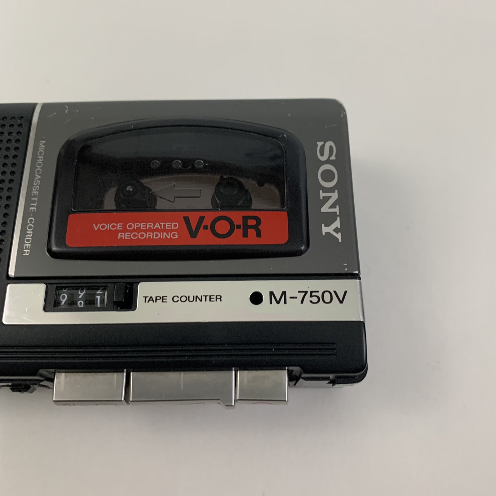 2 SONY M-750V / M-507V Microcassette Voice Tape Recorder PARTS Repair #6883