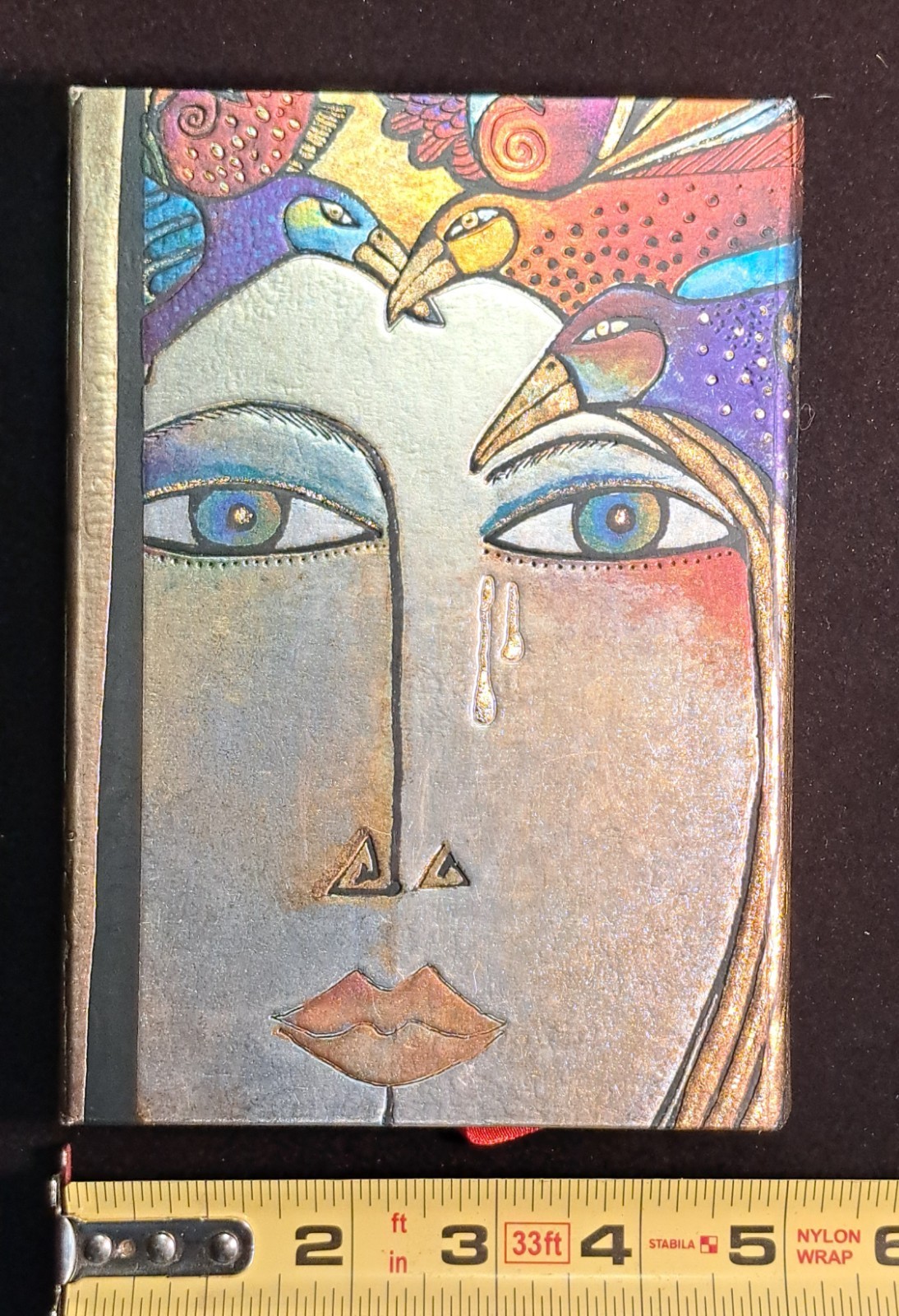 Paperblanks Laurel Burch Blank Notebook Self Portrait Soul & Tears Mini 4″ x5.5″