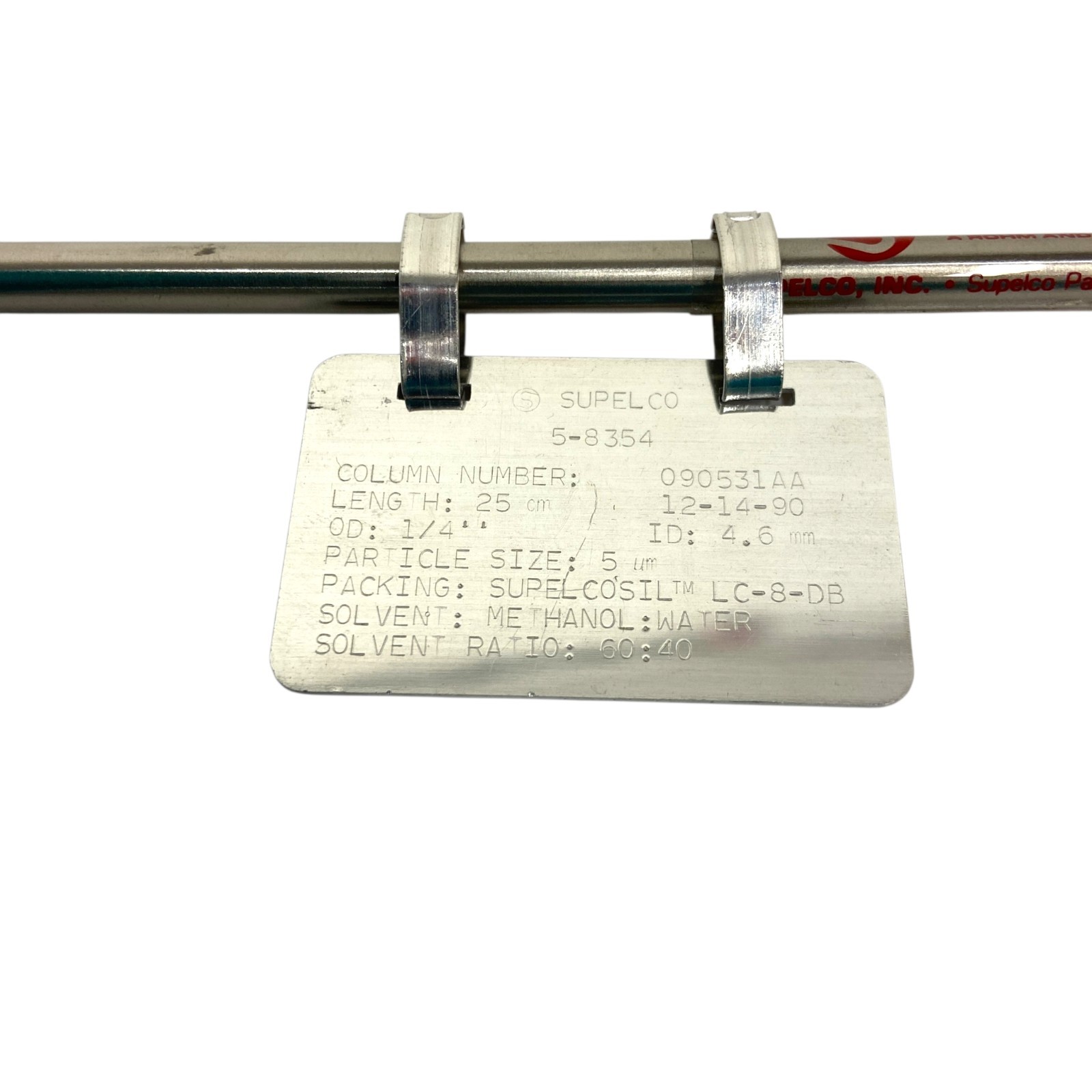 Supelco Supelcosil LC-8-DB HPLC Chromatography Column 25cm 5um 090531AA