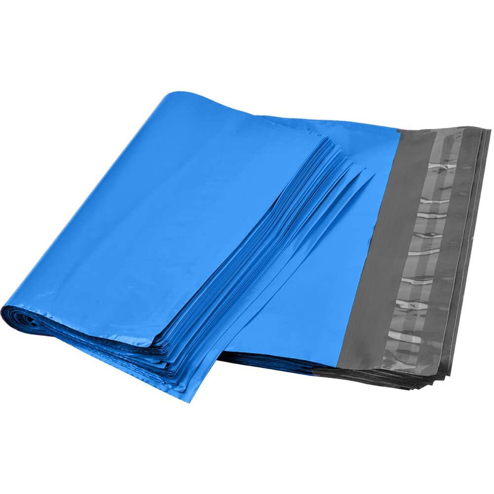 Fashion Poly Mailers 10×13 Blue 2.5Mil – 100/500 Pcs Self Seal Shipping Bags US