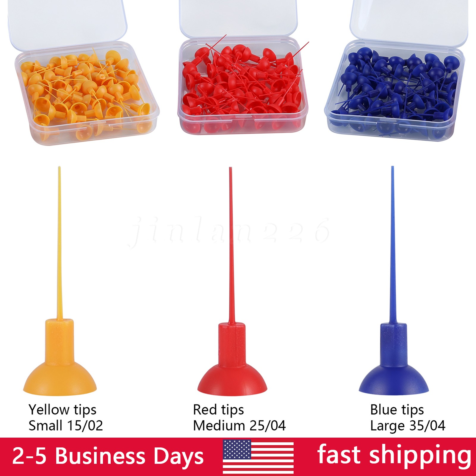 50/150pcs Dental Endo Activator Tips Root Canal irrigator endosonic Tips