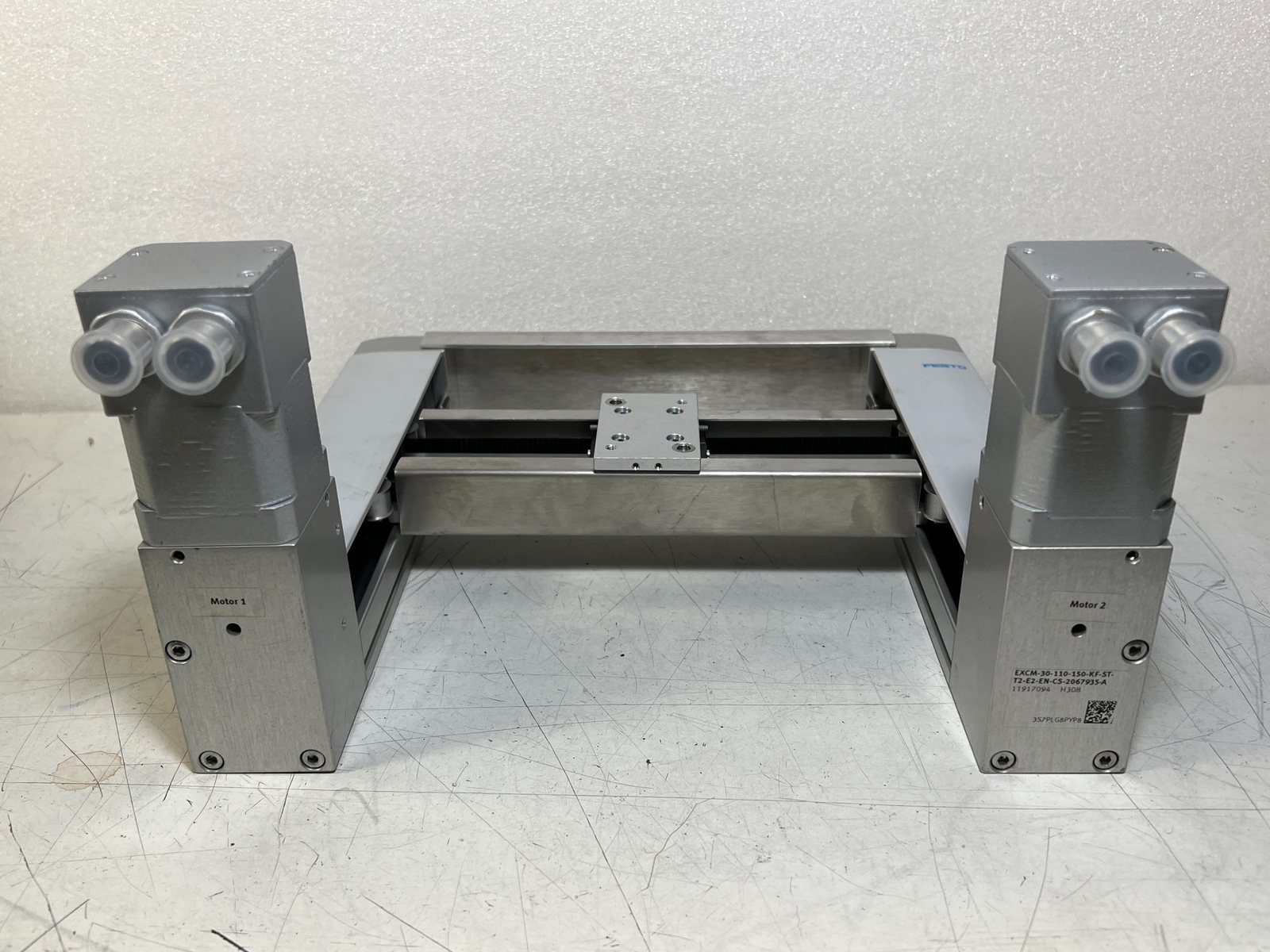 Festo EXCM Planar Surface Gantry 110x150mm XY Stage w/Stepper Motors, Encoders