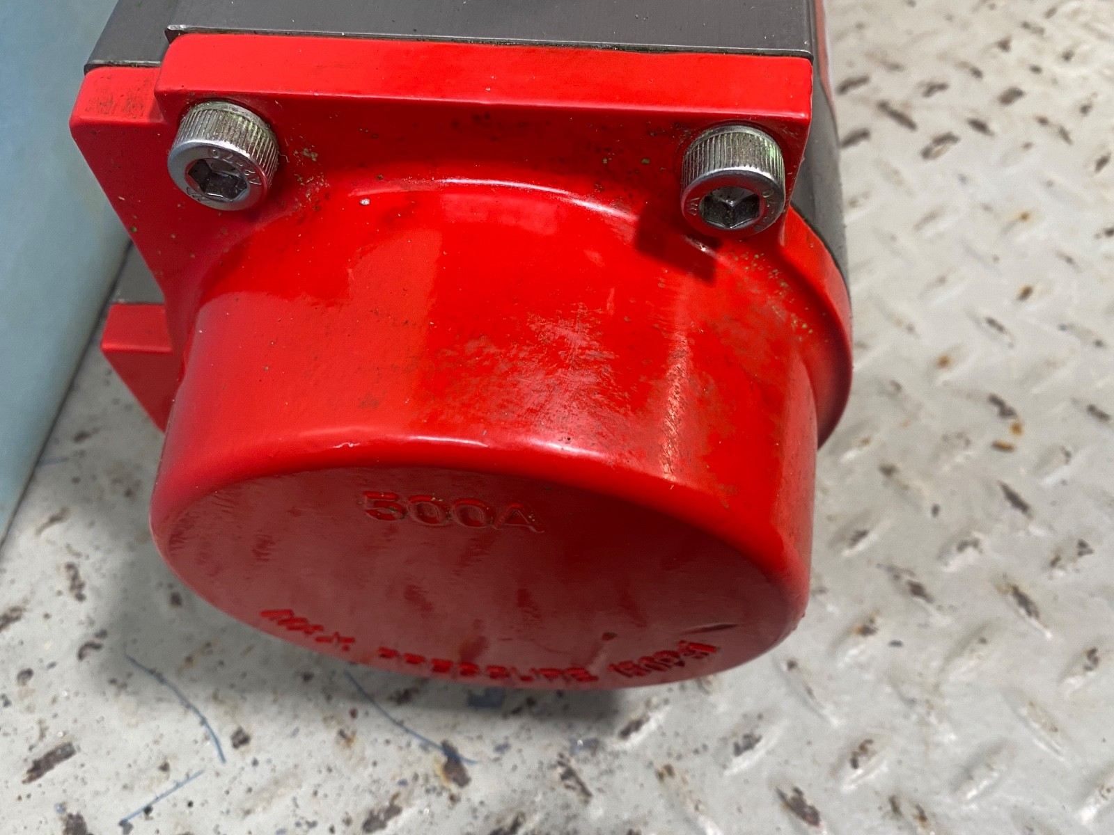 Triac controls 2R500DA Double Acting Rack + Pinion Actuator, 0273494-6-20-7