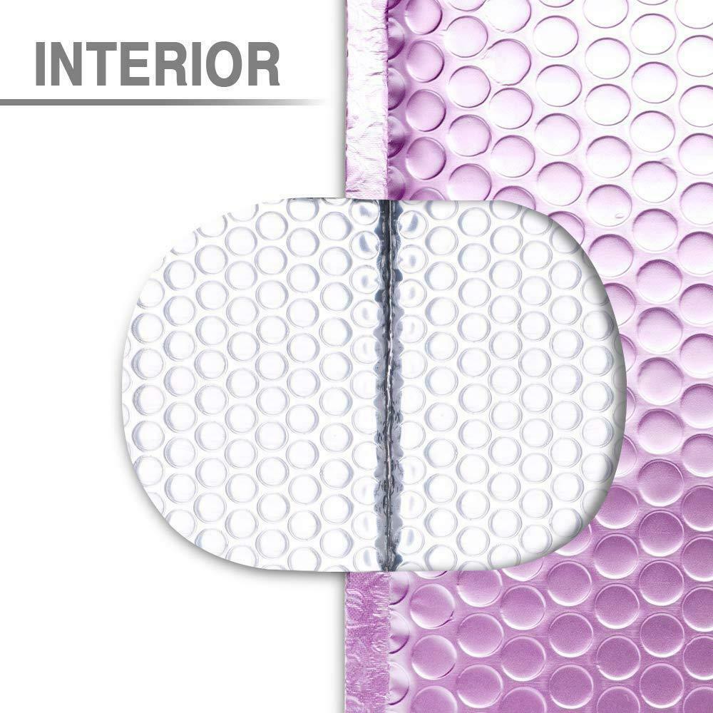 Mix Your Color 50 Matte Metallic Bubble Padded Envelopes Mailers #0 6.5″ x 10″