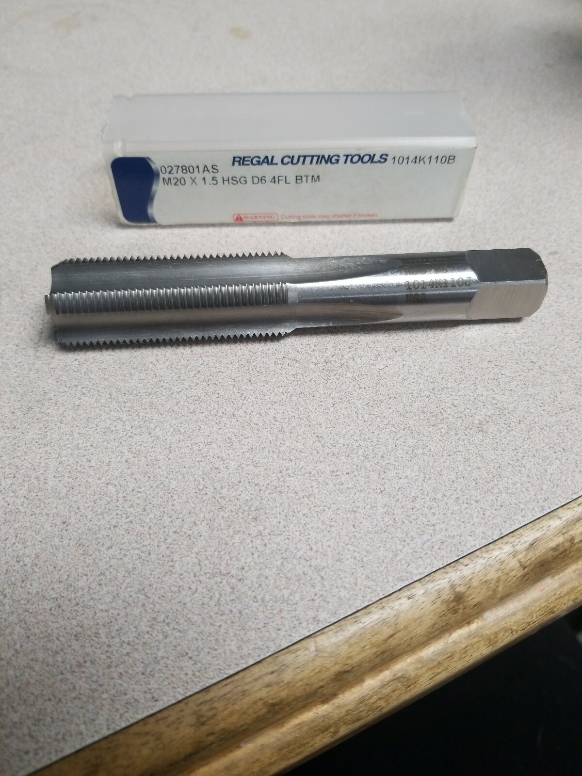 Regal Cutting Tools M20 XL 1.5 HSG D6 fl4 btm 1014K110J – USA