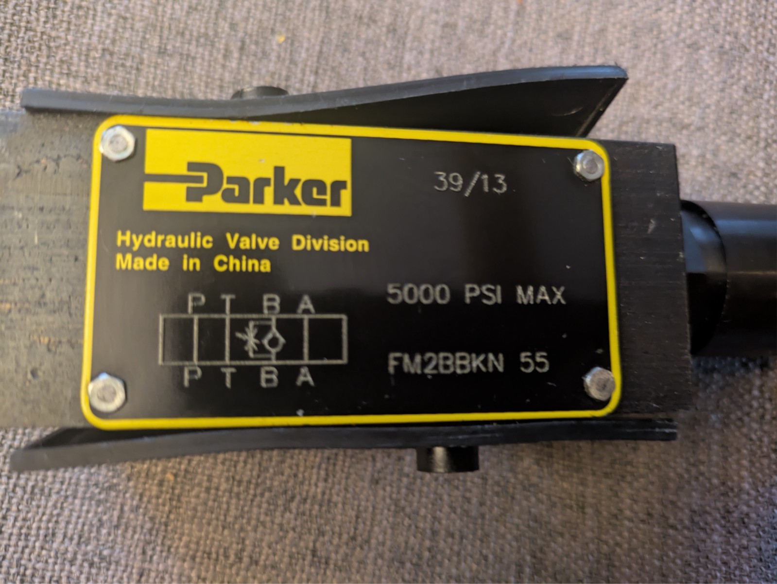 FM2BBKN Parker Hydraulic Stack Valve FM2BBKN 55 NEW NO BOX. #8