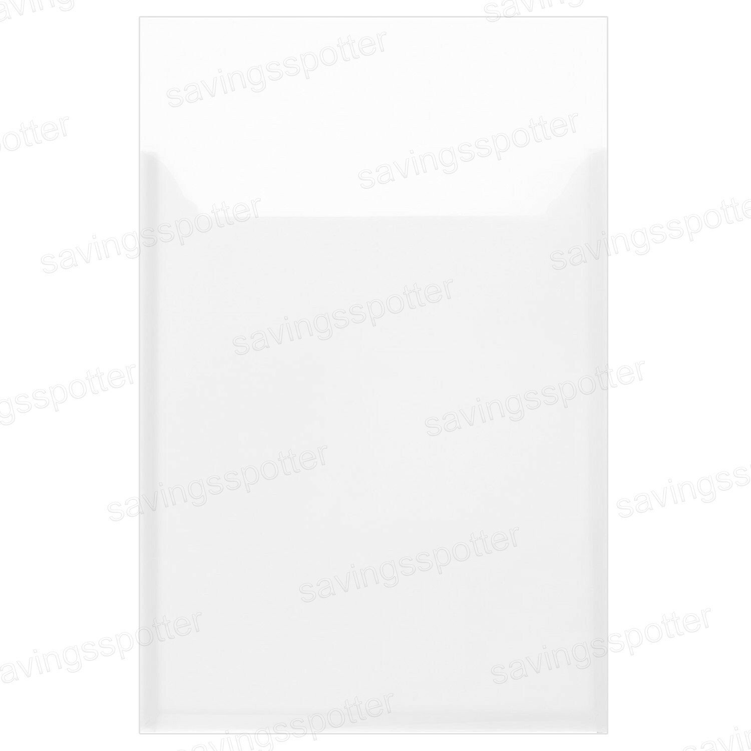 Martha Stewart Home Office Wall Pocket Vertical Poly Clear 24505