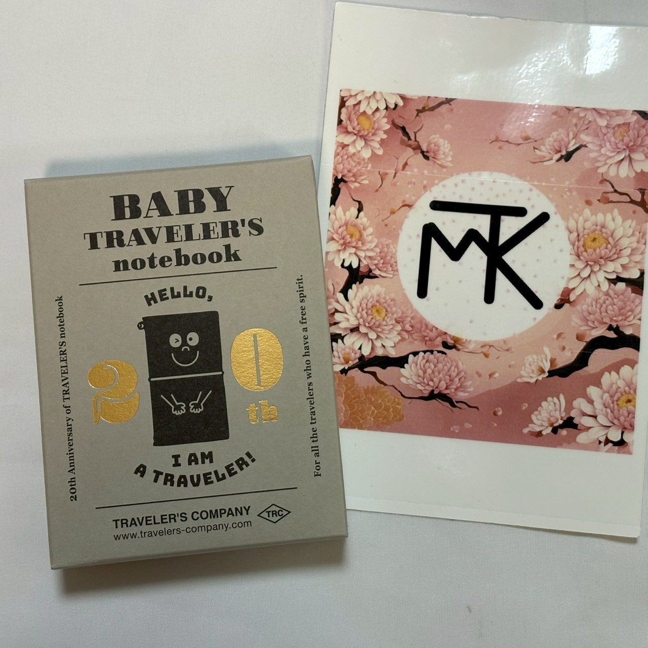 5 Set Traveler’s Notebook 20th Anniversary Baby Notebook Black set TRC CARAVAN
