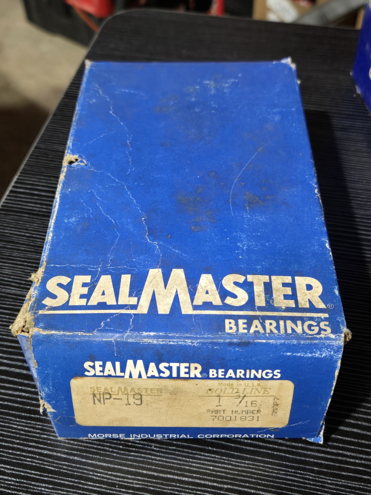 Sealmaster NP-19 Pillow Block Bearing 1-3/16″ Bore USA Made 7001831