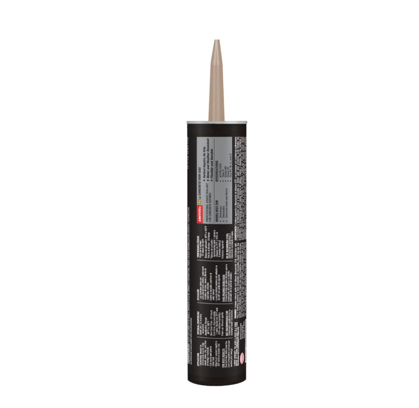 Loctite Pl Polyurethane Sealant Concrete Non-Sag, Pack of 1, Gray 10 fl oz Cartr